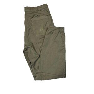 DU/ER Relaxed Taper Jogger Pants Mens 29 Olive Stretch